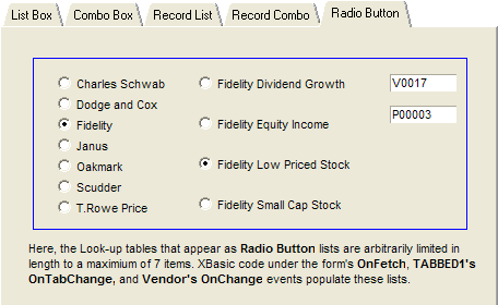 Event Driven Option Button